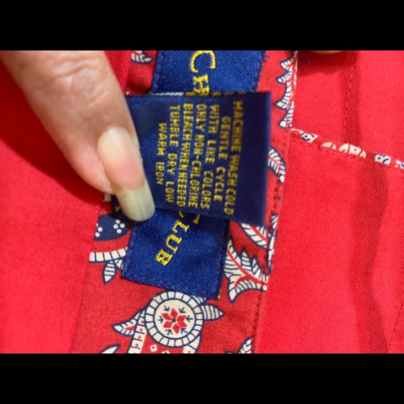 Charter Club skirt red boho print - Picture 6 of 7